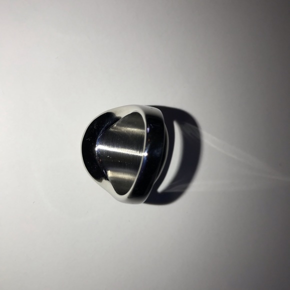 Large dome ring size 8 - Picture 6 of 8